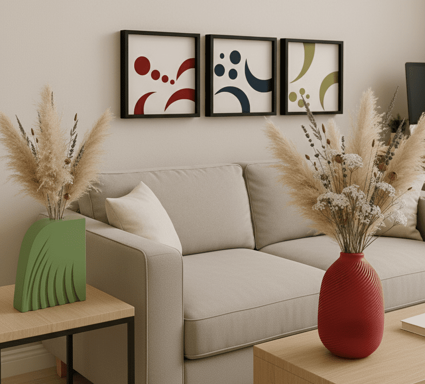 arredare casa con oggetti stampati in 3D
